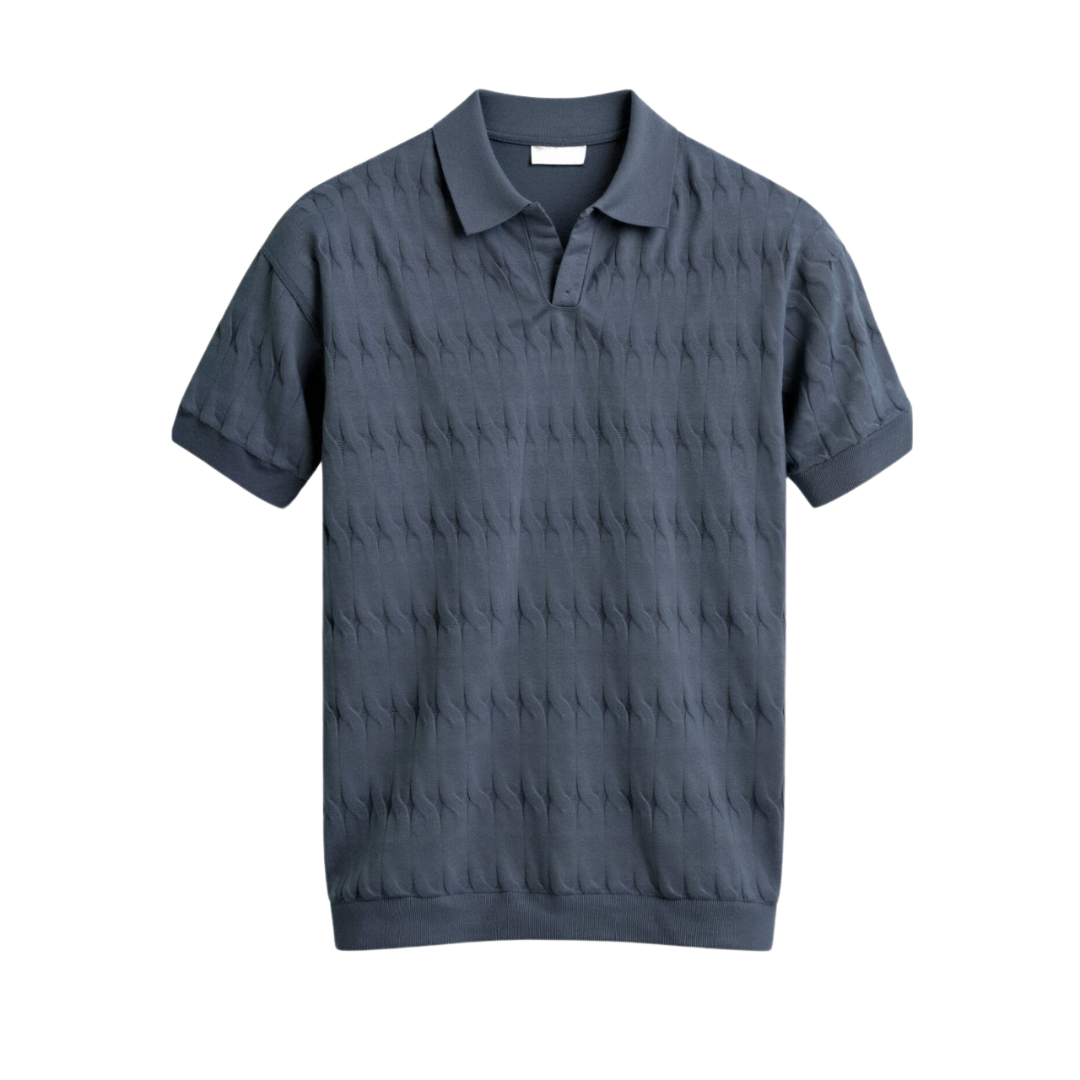 Modestio Premium V-hals kabelbrei Polo