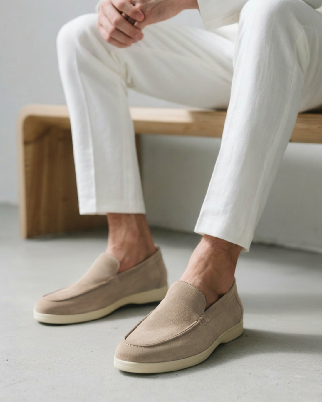 Old Money Suede Loafers